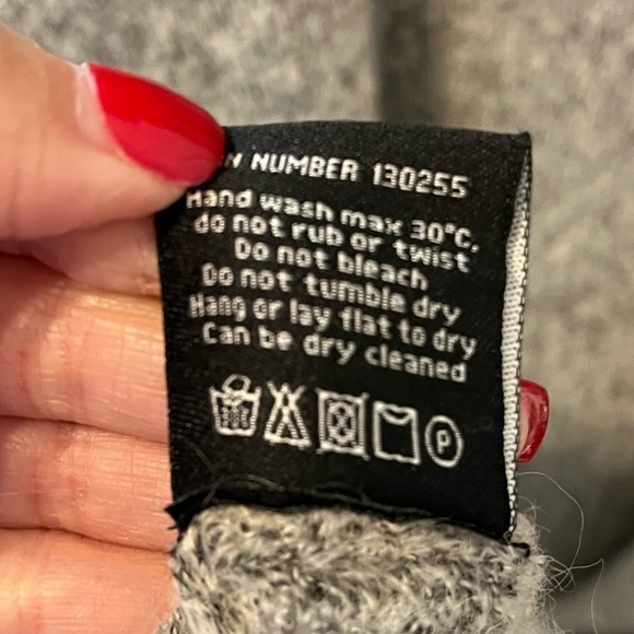 Knot Sisters El Capitan Grey Wool Blend Cardigan Sz S - Picture 8 of 8